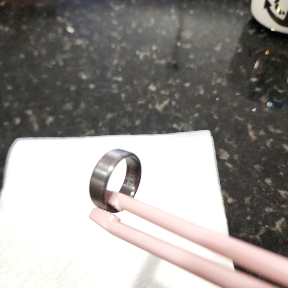 Forge Brand Titanium Mens Band Ring